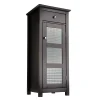 Elegant Home Fashions Chesterfield Floor Cabinet With Drawer -The Novogratz Shop 1167084
