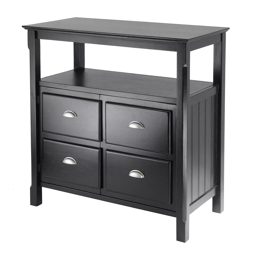 Winsome Timber Buffet Table 3 Winsome Timber Buffet Table