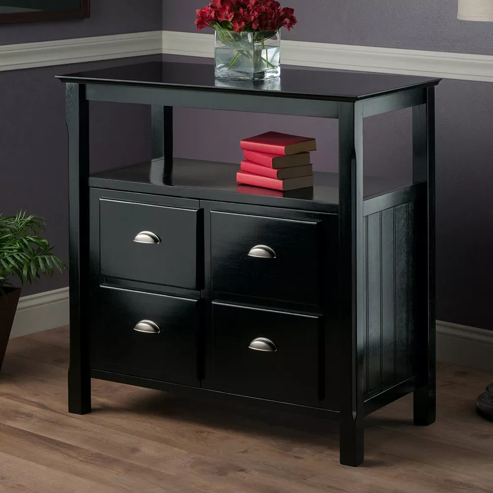 Winsome Timber Buffet Table 4 Winsome Timber Buffet Table - Image 2