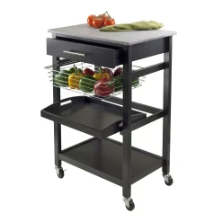 Winsome Julia Utility Cart -The Novogratz Shop 1238231 ALT2