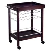 Winsome Bar Cart Wine Rack -The Novogratz Shop 1238243