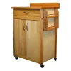 Catskill Craftsmen Butcher Block Kitchen Island Cart