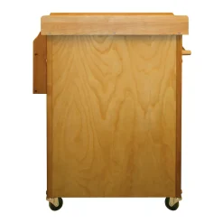 Catskill Craftsmen Butcher Block Kitchen Island Cart -The Novogratz Shop 1267080 ALT2