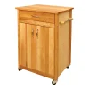 Catskill Craftsmen Butcher Block Top Kitchen Cart -The Novogratz Shop 1267085
