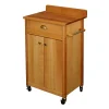 Catskill Craftsmen Butcher Block Top Kitchen Cart -The Novogratz Shop 1267087