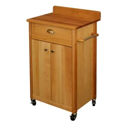 Catskill Craftsmen Butcher Block Top Kitchen Cart