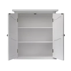 Elegant Home Fashions Vanessa Wall Cabinet -The Novogratz Shop 1358477 ALT