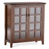 Simpli Home Artisan Storage Cabinet -The Novogratz Shop 1365064 Russet Brown