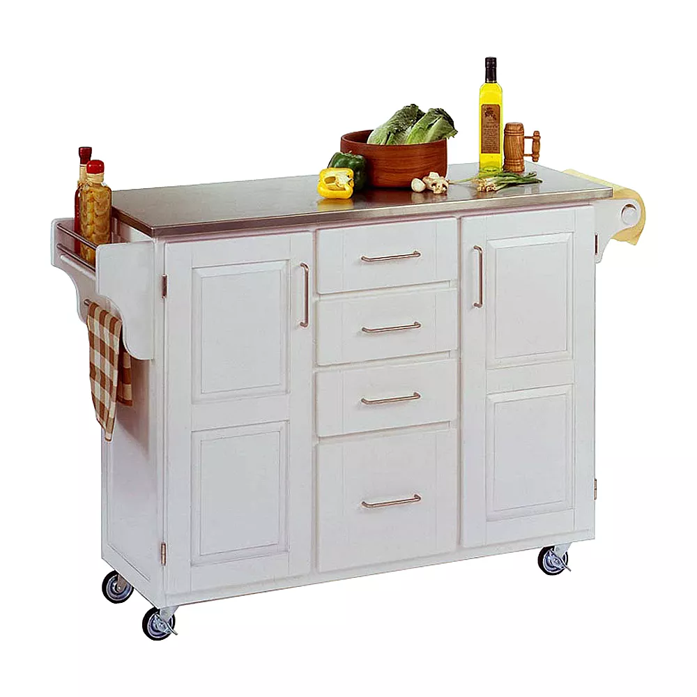 Homestyles Kitchen Island With Stainless Steel Top 3 Homestyles Kitchen Island With Stainless Steel Top