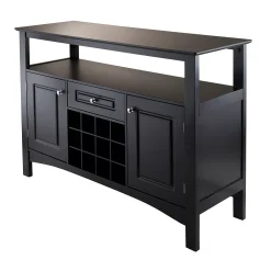 Winsome Jasper 12-Bottle Buffet Table