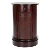 Safavieh Tabitha Oval Cabinet 1 Safavieh Tabitha Oval Cabinet -The Novogratz Shop 1671355 Dark Cherry