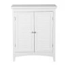 Elegant Home Fashions Saddie Floor Cabinet -The Novogratz Shop 1678196 White