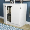 South Shore Morgan Small Storage Cabinet 2 South Shore Morgan Small Storage Cabinet -The Novogratz Shop 1697780 Pure White