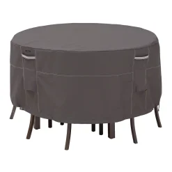 Classic Accessories Ravenna Round Patio Table And Chair Set Cover - Outdoor -The Novogratz Shop 1836356 ALT