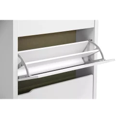 Baxton Studio Simms Shoe Cabinet -The Novogratz Shop 1850882 ALT