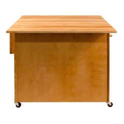Catskill Craftsmen Deep Island Drop Leaf Kitchen Cart 9 Catskill Craftsmen Deep Island Drop Leaf Kitchen Cart -The Novogratz Shop 1983626 ALT3