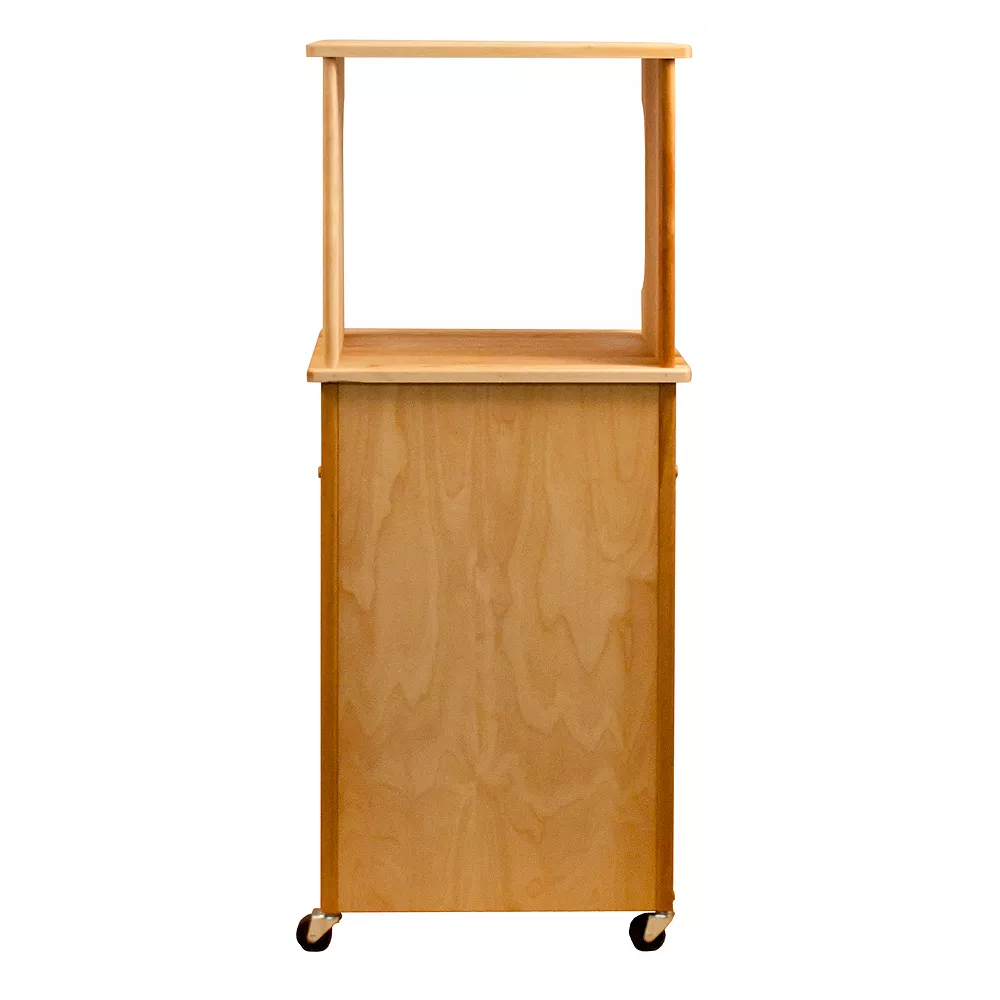 Catskill Craftsmen Open Storage Microwave Cart 6 Catskill Craftsmen Open Storage Microwave Cart - Image 4