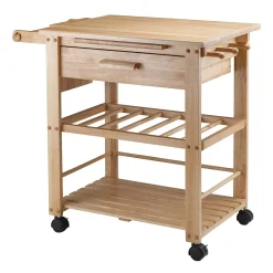 Winsome Finland Kitchen Cart 9 Winsome Finland Kitchen Cart -The Novogratz Shop 2041530 ALT3