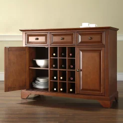 Crosley Furniture LaFayette Cabinet 7 Crosley Furniture LaFayette Cabinet -The Novogratz Shop 2052667 ALT