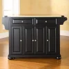 Crosley Furniture Alexandria Kitchen Island -The Novogratz Shop 2061026 Black