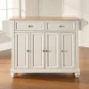 Crosley Furniture Cambridge Kitchen Island -The Novogratz Shop 2061073 White