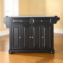 Crosley Furniture Alexandria Granite Kitchen Island