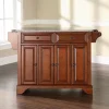 Crosley Furniture Lafayette Granite Kitchen Island -The Novogratz Shop 2061737 Cherry