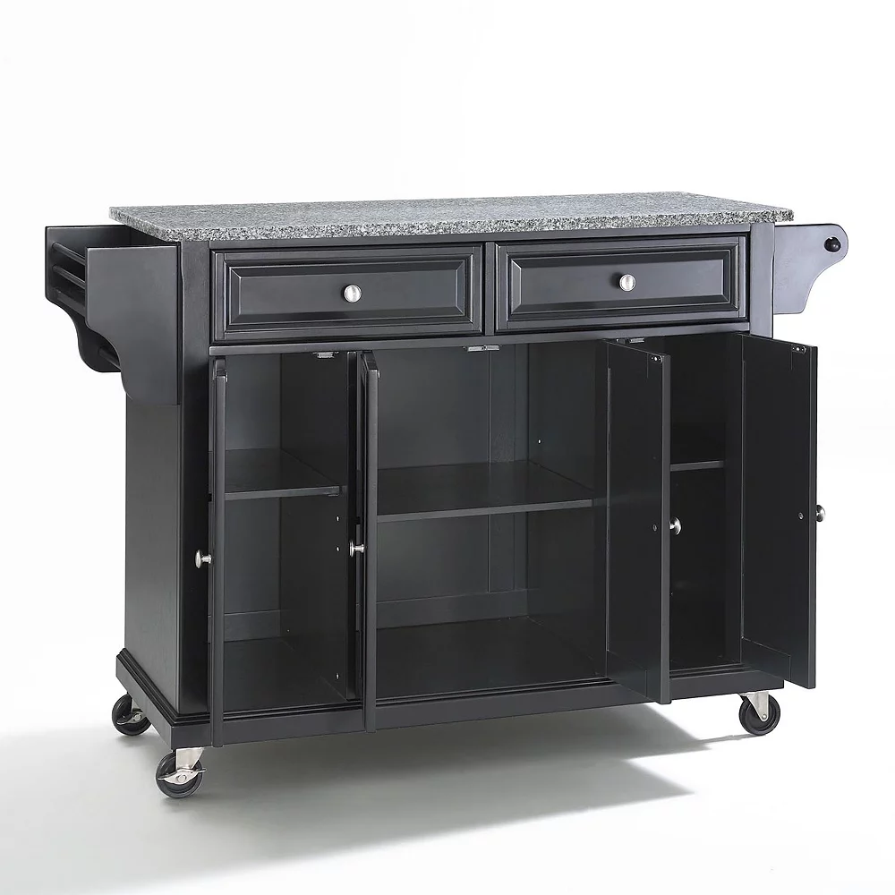 Crosley Furniture Granite Kitchen Cart 5 Crosley Furniture Granite Kitchen Cart - Image 3