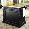 Crosley Furniture Butcher Block Top Kitchen Island 1 Crosley Furniture Butcher Block Top Kitchen Island -The Novogratz Shop 2062019 Black