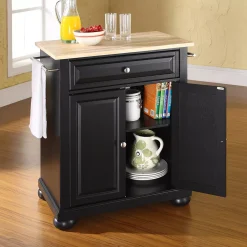 Crosley Furniture Alexandria Wood Top Kitchen Island 6 Crosley Furniture Alexandria Wood Top Kitchen Island -The Novogratz Shop 2062048 ALT