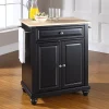 Crosley Furniture Cambridge Wood Top Kitchen Island 2 Crosley Furniture Cambridge Wood Top Kitchen Island -The Novogratz Shop 2062134 Black