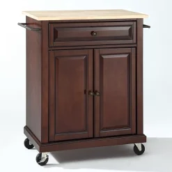 Crosley Furniture Wood Top Kitchen Island Cart -The Novogratz Shop 2062141 ALT2