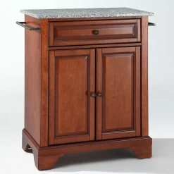 Crosley Furniture LaFayette Granite Top Kitchen Island -The Novogratz Shop 2062246 ALT2