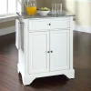 Crosley Furniture LaFayette Granite Top Kitchen Island -The Novogratz Shop 2062246 White
