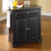 Crosley Furniture Alexandria Black Granite Top Kitchen Island -The Novogratz Shop 2062368 Black