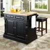 Crosley Furniture 3-piece Kitchen Island & Counter Stool Set