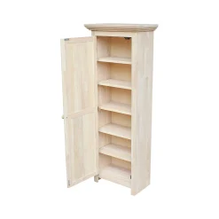 International Concepts Unfinished 6-Shelf Storage Cabinet 13 International Concepts Unfinished 6-Shelf Storage Cabinet -The Novogratz Shop 2082188 ALT5