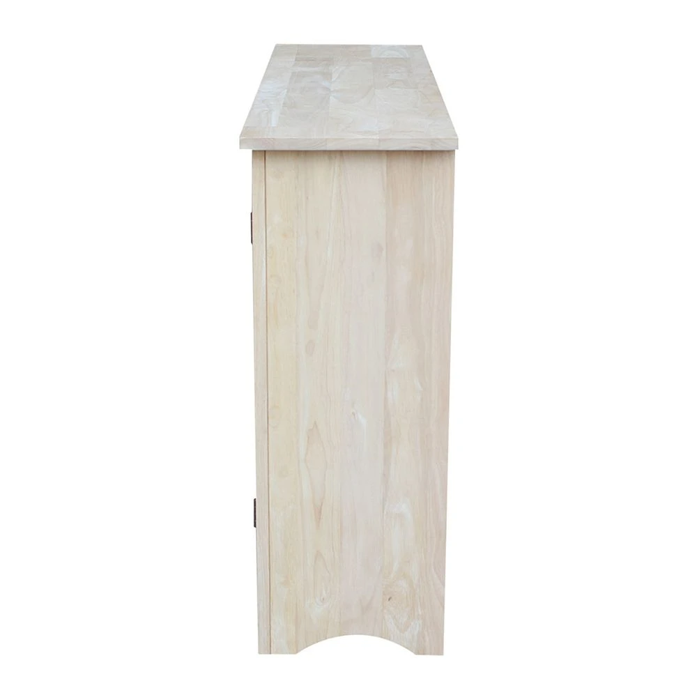 International Concepts 3-Shelf Entryway Storage Cabinet 6 International Concepts 3-Shelf Entryway Storage Cabinet - Image 4