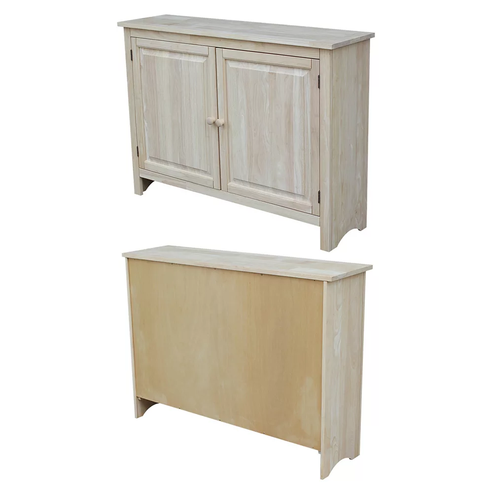 International Concepts 3-Shelf Entryway Storage Cabinet 8 International Concepts 3-Shelf Entryway Storage Cabinet - Image 6