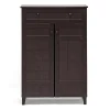 Baxton Studio Glidden Wood Modern Tall Shoe Cabinet 2 Baxton Studio Glidden Wood Modern Tall Shoe Cabinet -The Novogratz Shop 2131856