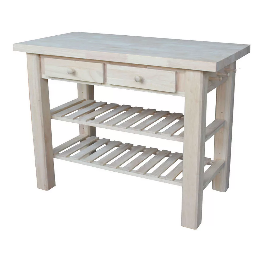 International Concepts Kitchen Island 3 International Concepts Kitchen Island