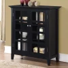 Simpli Home Acadian Medium Storage Cabinet -The Novogratz Shop 2191726