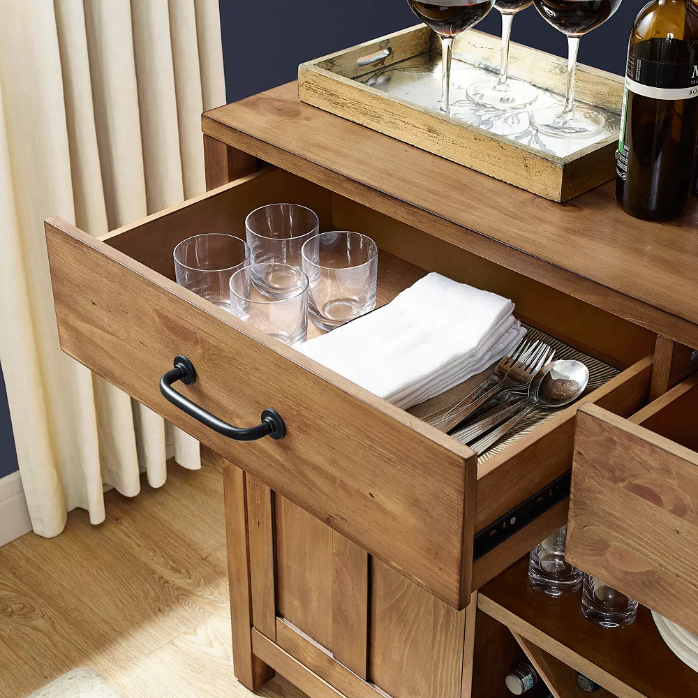 Crosley Furniture Roots Buffet 6 Crosley Furniture Roots Buffet - Image 4