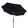 Safavieh Ortega 9-ft. Crank Umbrella 1 Safavieh Ortega 9-ft. Crank Umbrella -The Novogratz Shop 2252815 Navy