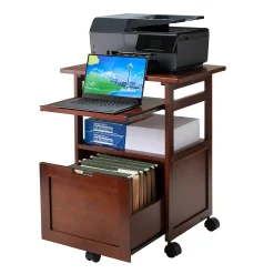 Winsome Piper Work Cart -The Novogratz Shop 2348638 ALT