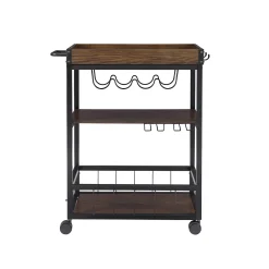 Linon Austin Kitchen Cart -The Novogratz Shop 2431035 ALT4