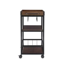 Linon Austin Kitchen Cart -The Novogratz Shop 2431035 ALT5
