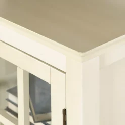 Linon Largo Antique Double Door Cabinet -The Novogratz Shop 2431472 ALT