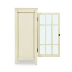 Linon Largo Antique Double Door Cabinet -The Novogratz Shop 2431472 ALT3