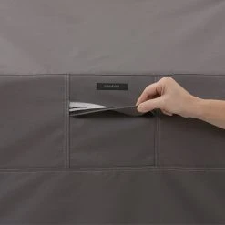 Classic Accessories Ravenna Large Square Patio Table & Chair Cover 11 Classic Accessories Ravenna Large Square Patio Table & Chair Cover -The Novogratz Shop 2447190 ALT3